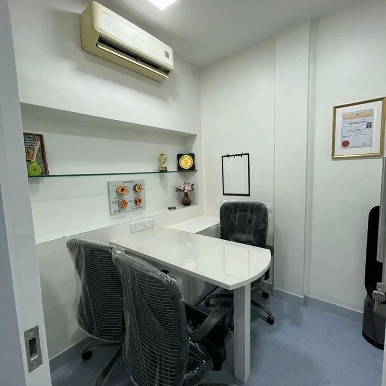 State of the Art Multi-Speciality Dental Clinic lead by Master Dentist, Dr. Aatish D. Shah. He has done his masters in Prosthodontics and Implantology, specialising in Smile Designing, Cosmetic & Laser Dentistry. The Doctor is also a Faculty in various Institutes all over India and is also Ex-Faculty at Indian Dental Association and current faculty at AAE, Bengaluru.
At Dental Art Clinic, we give all possible dental services like Caps/Crowns, Dentures, Braces, Implants, Smile designing, Root Canal, Oral and Maxillo-Facial Surgery, Extraction, Laser Dentistry, Etc. Come to us for a wholesome and almost pain free dental experience catered for individual needs and complaints